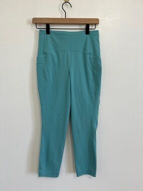 Lululemon Fast and Free HR Pocket Tights Tidal Teal Size 6